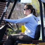 woman driving