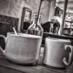 2 cups and a bottle