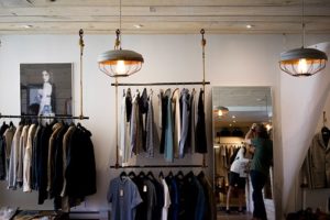clothes in shop display 2