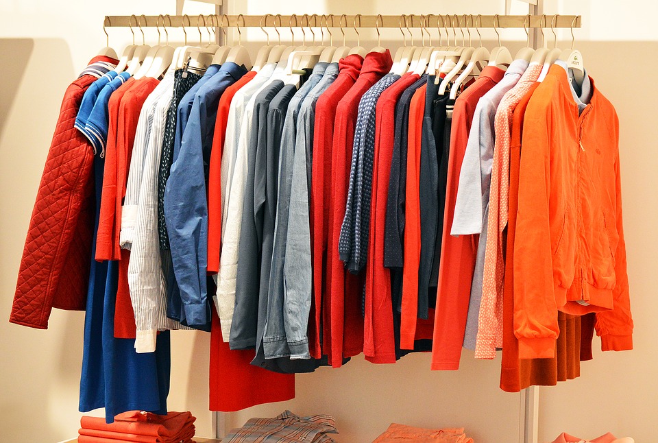 clothes in shop display 3